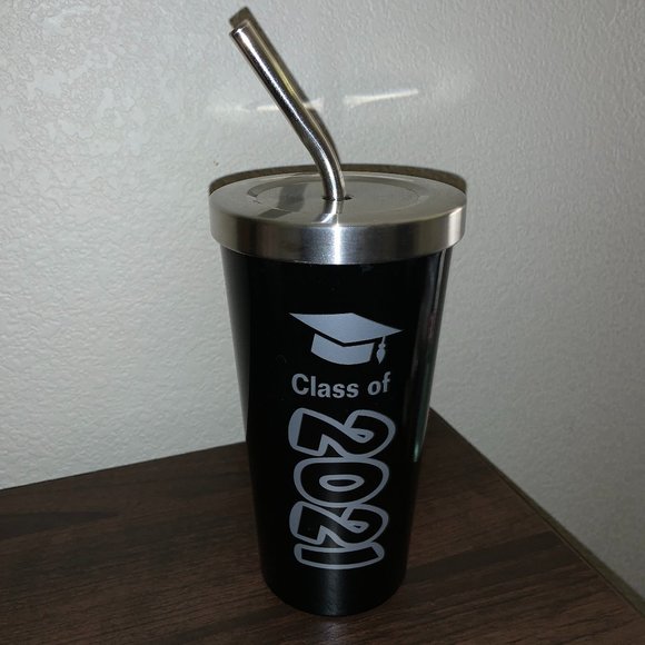 Class of 2021 Metal Tumbler - Picture 1 of 6